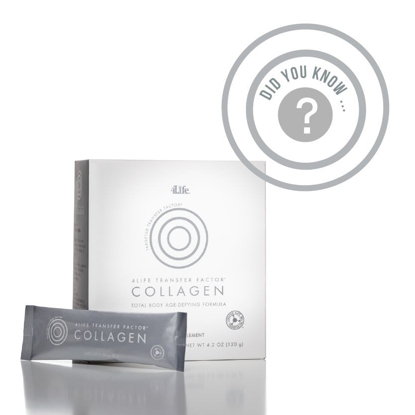 Un producto de 4Life en sobres: Collagen.