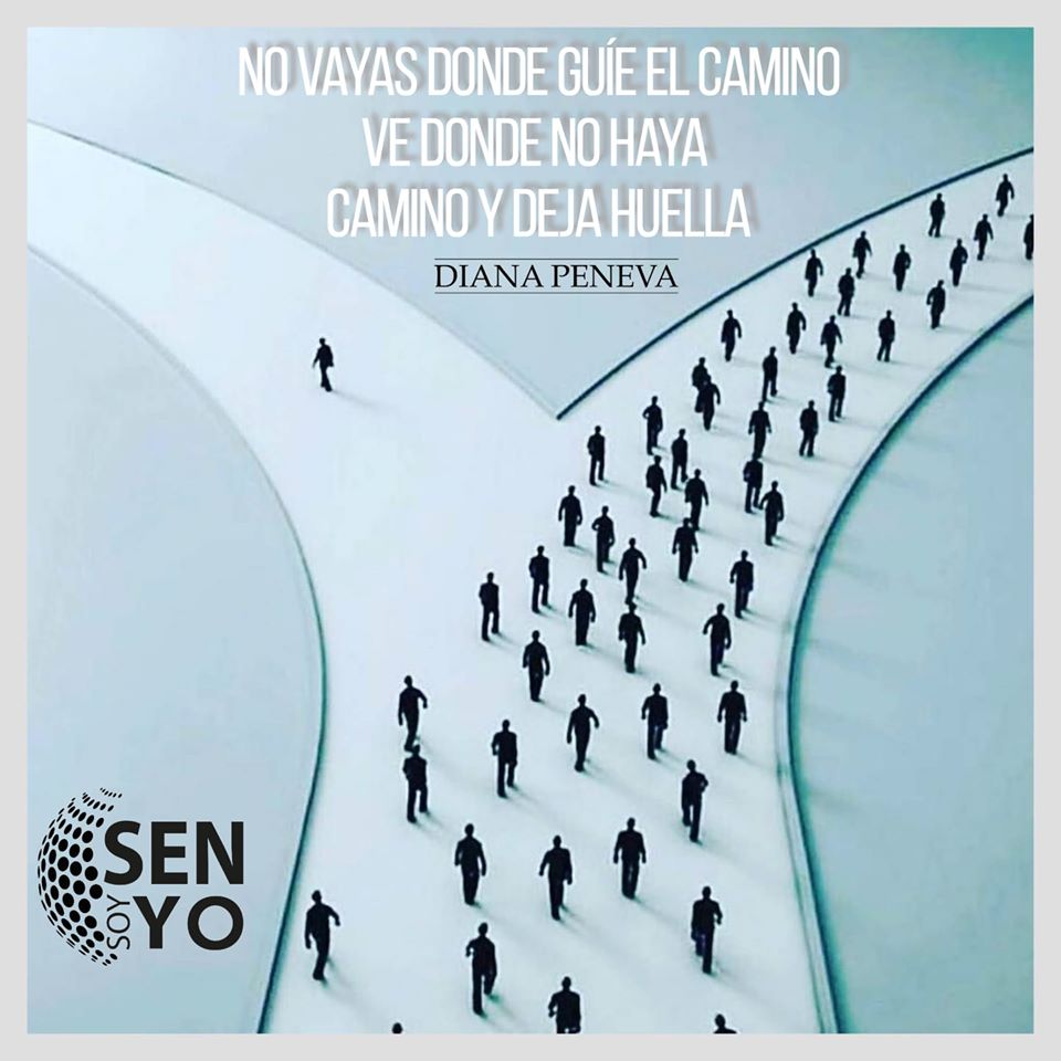 Una imagen con un mensaje de Diana Peneva.